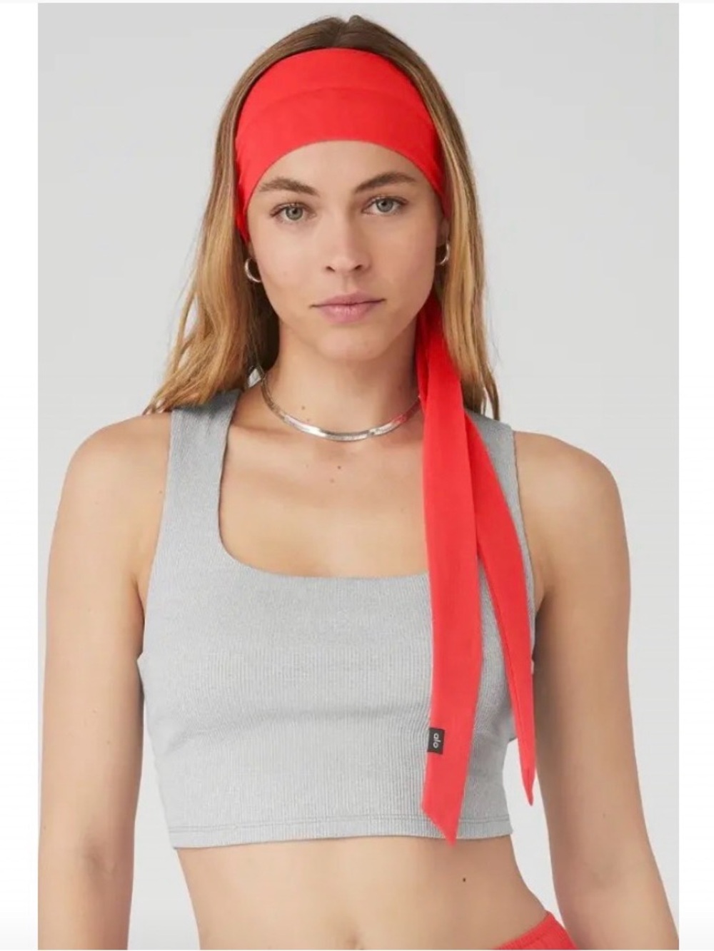 Alo Yoga Fresh Mesh Tie Headband